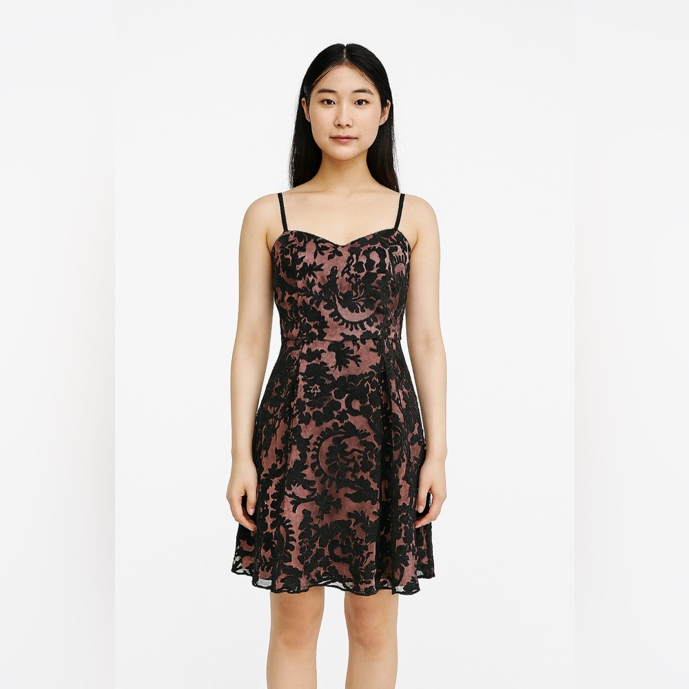 Betsey Johnson Vintage Black Lace Dress Sz. 2